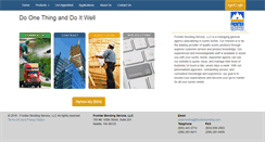 Desktop Screenshot of frontierbonding.com