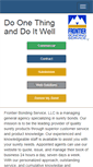Mobile Screenshot of frontierbonding.com